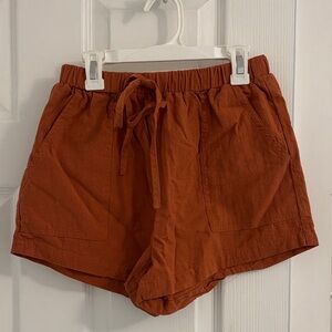 Orange shorts